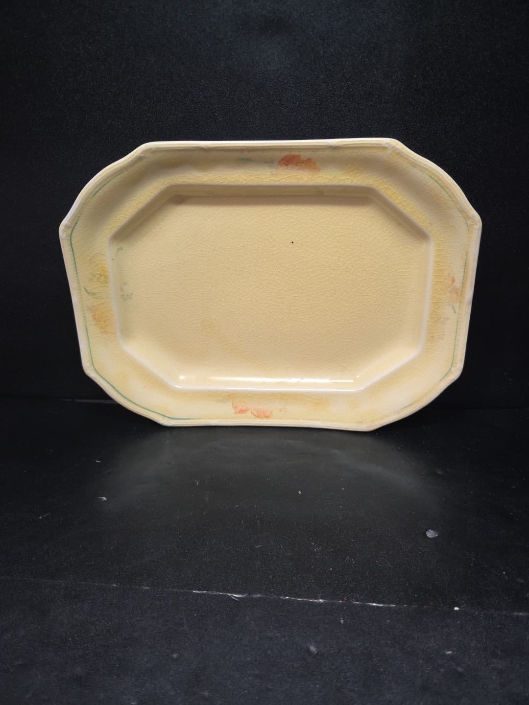 Edwin Knowles Madrid Floral Serving Platter, Vintage Replacement China Tableware