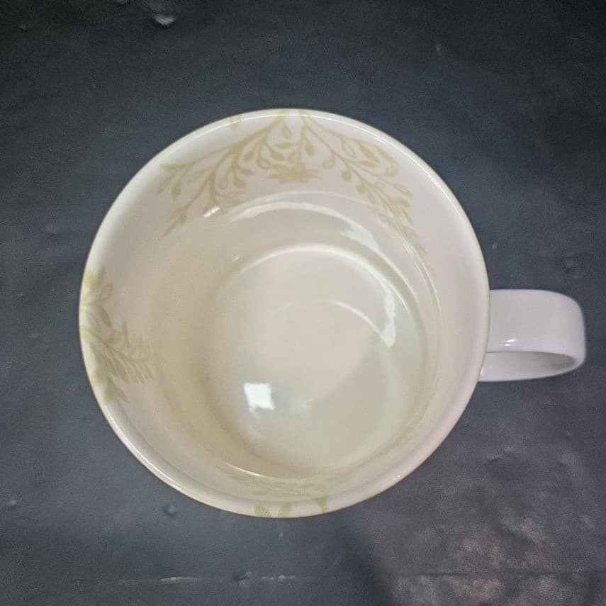 Starbucks Zen Coffee Cup, Vintage Inspired Teal & Green Leaf Design, Drinkware - Thumbnail 7
