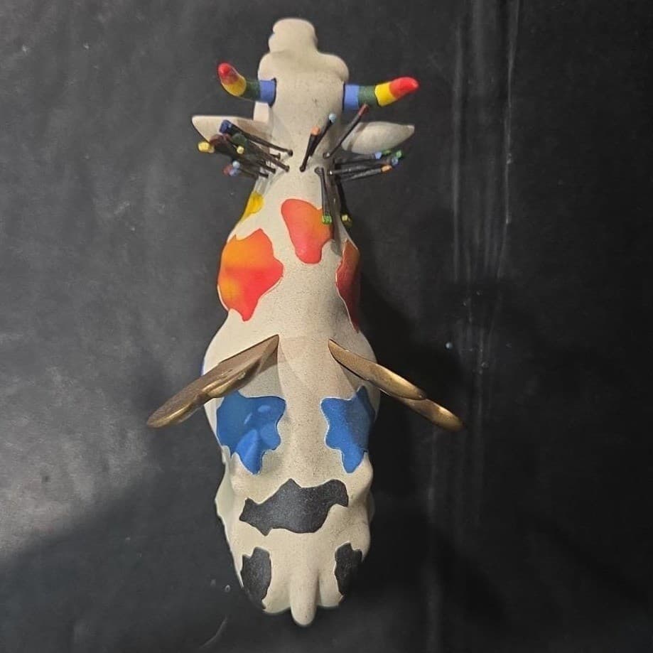 Cow Parade Mythic Art Cow Goddess Figurine, Westland Giftware, #7292, No Box/Tag - Thumbnail 7