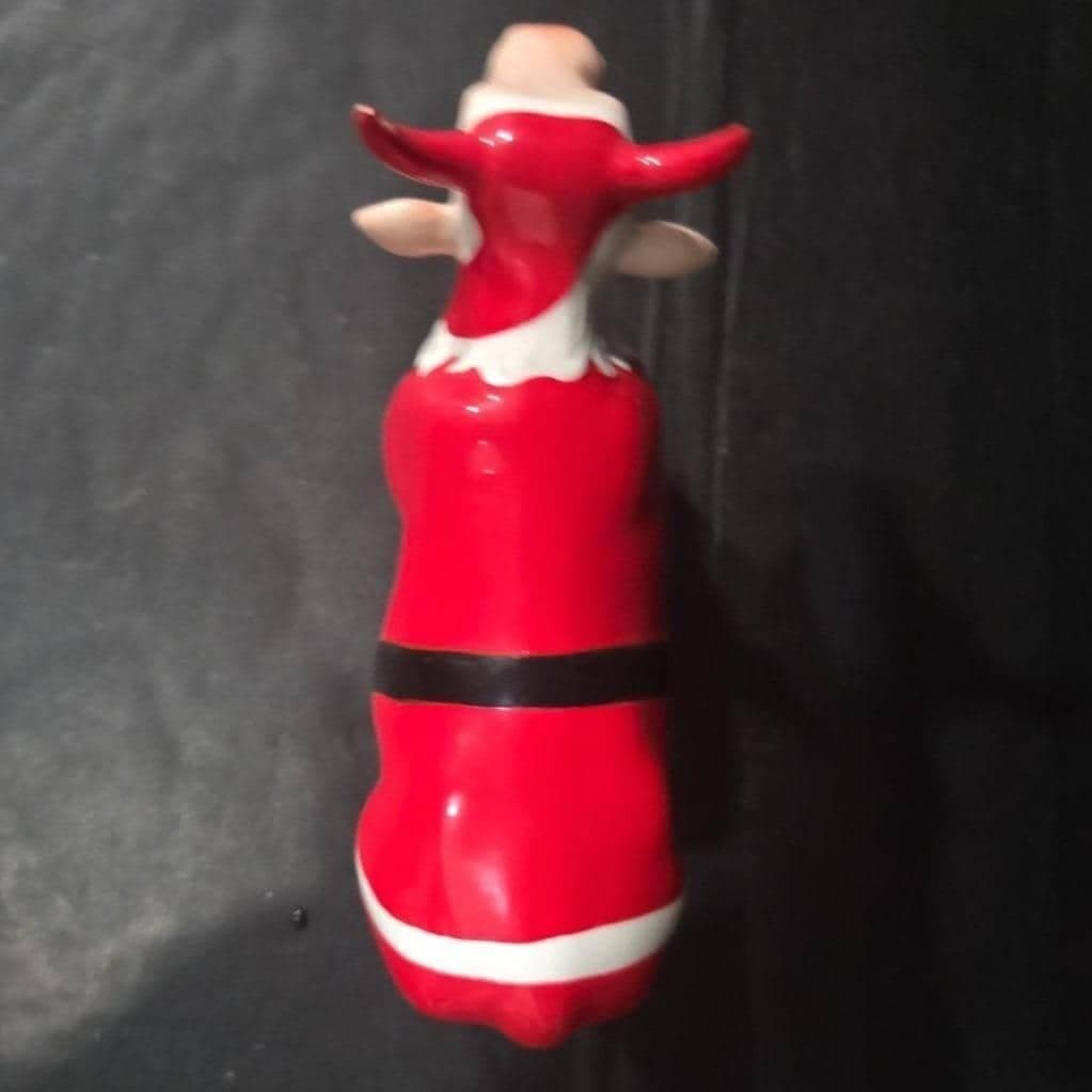 Cow Parade Santa Cow Figurine, Westland Giftware, Collectible #9208, No Box/Tag - Thumbnail 7