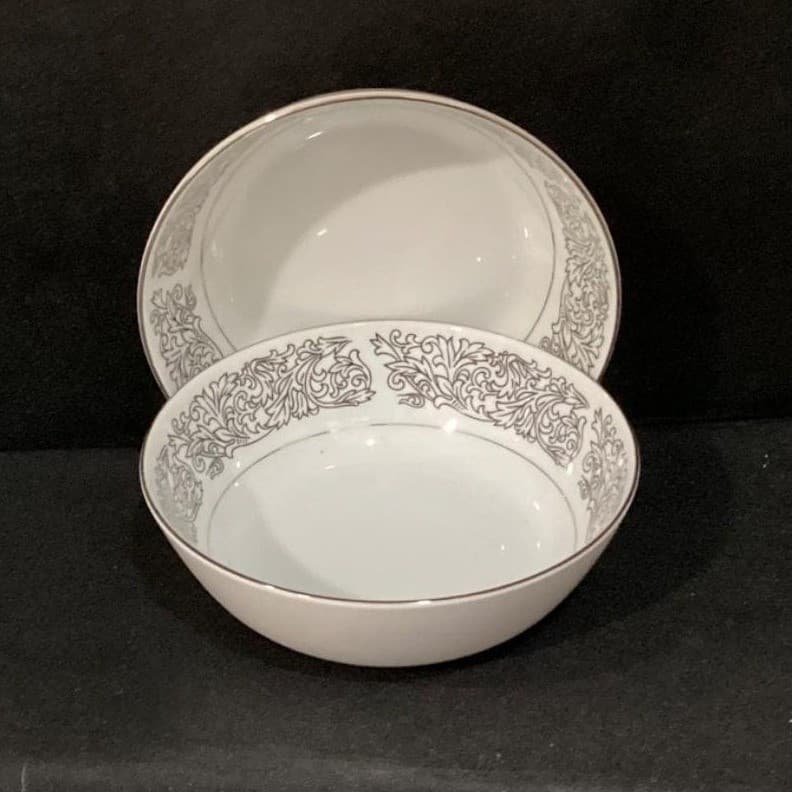Brookwood Porcelain "Santiago" Berry Bowls, Set of 2, Replacement Tableware - Thumbnail 2