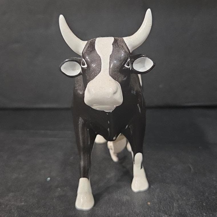 Cow Parade Moozart Figurine, Westland Giftware, Collectible #9179, No Box/Tag - Thumbnail 2