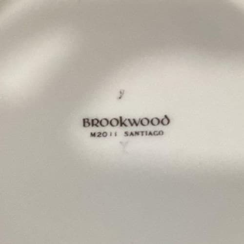 Brookwood Porcelain "Santiago" Salad Plates, Set of 4, Replacement Dinnerware - Thumbnail 5