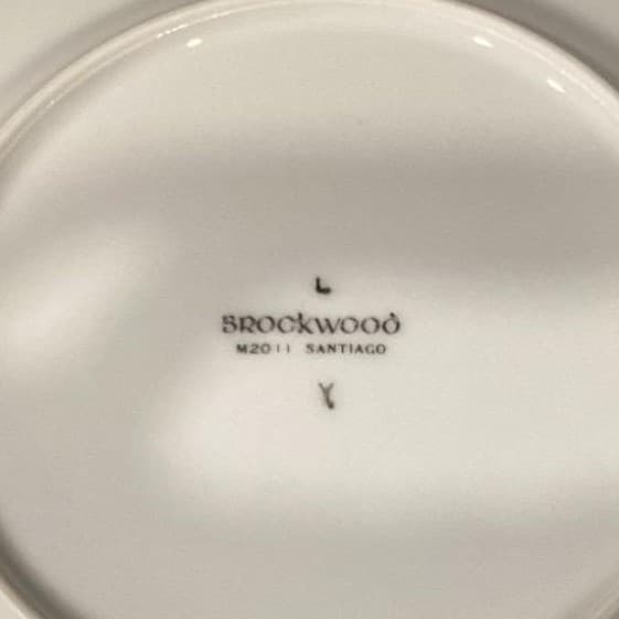 Brookwood Porcelain "Santiago" Salad Plates, Set of 2, Replacement Tableware - Thumbnail 5