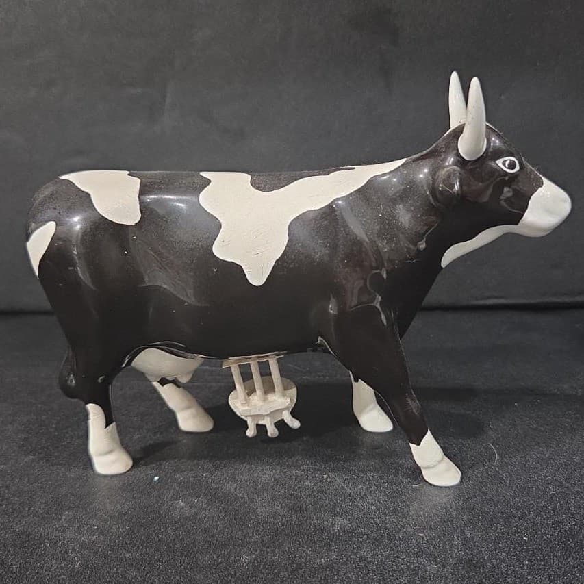 Cow Parade Moozart Figurine, Westland Giftware, Collectible #9179, No Box/Tag - Thumbnail 4