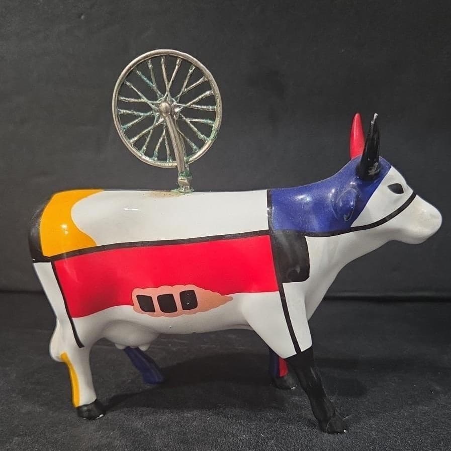 Cow Parade Mooma Figurine, Westland Giftware, Collectible #9175, No Box/Tag - Thumbnail 4