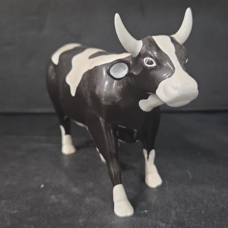 Cow Parade Moozart Figurine, Westland Giftware, Collectible #9179, No Box/Tag - Thumbnail 3
