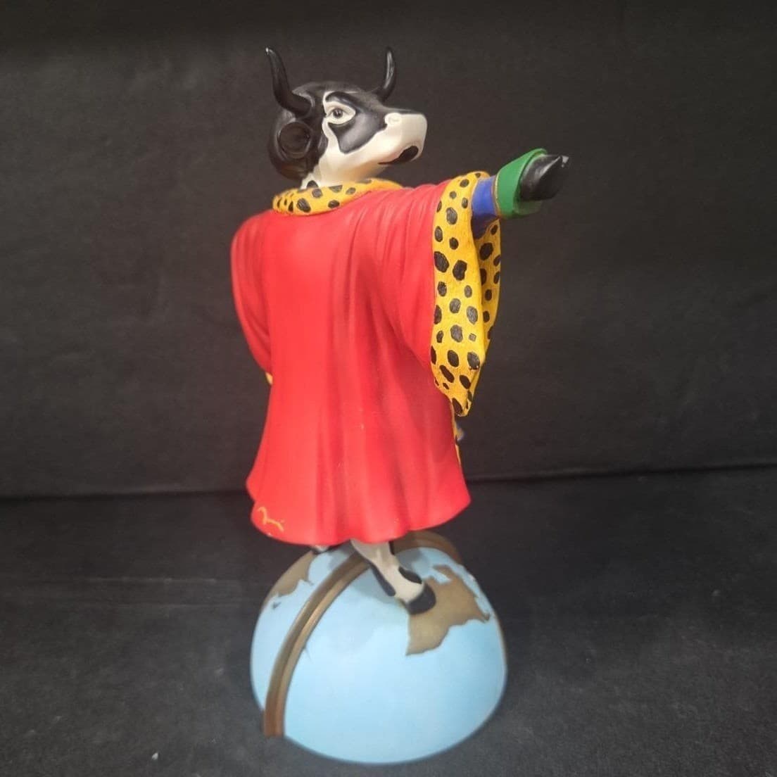 Cow Parade Cowlumbus Figurine, Westland Giftware, Statue #7730, No Box/Tag - Thumbnail 4