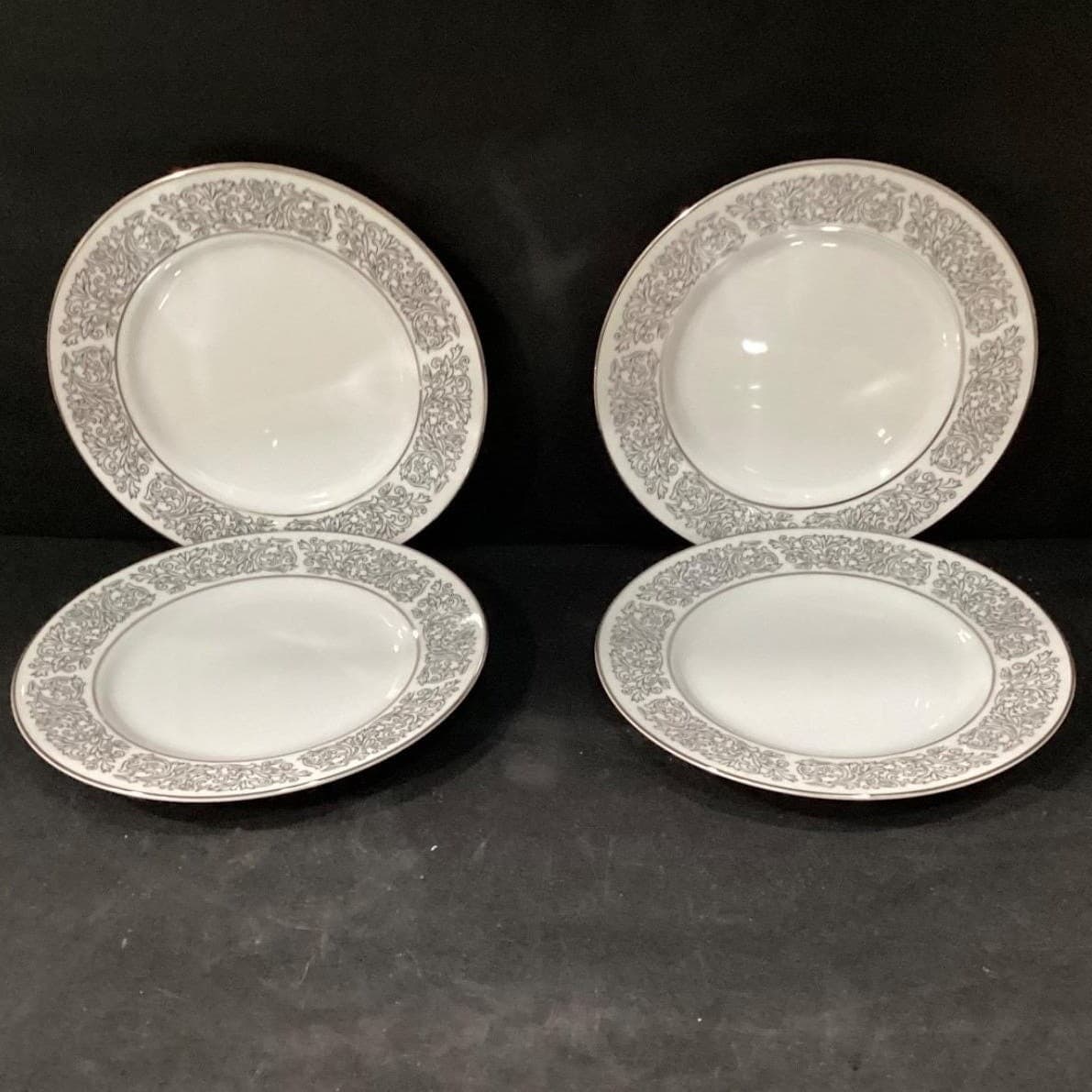 Brookwood Porcelain "Santiago" Salad Plates, Set of 4, Replacement Dinnerware - Thumbnail 2