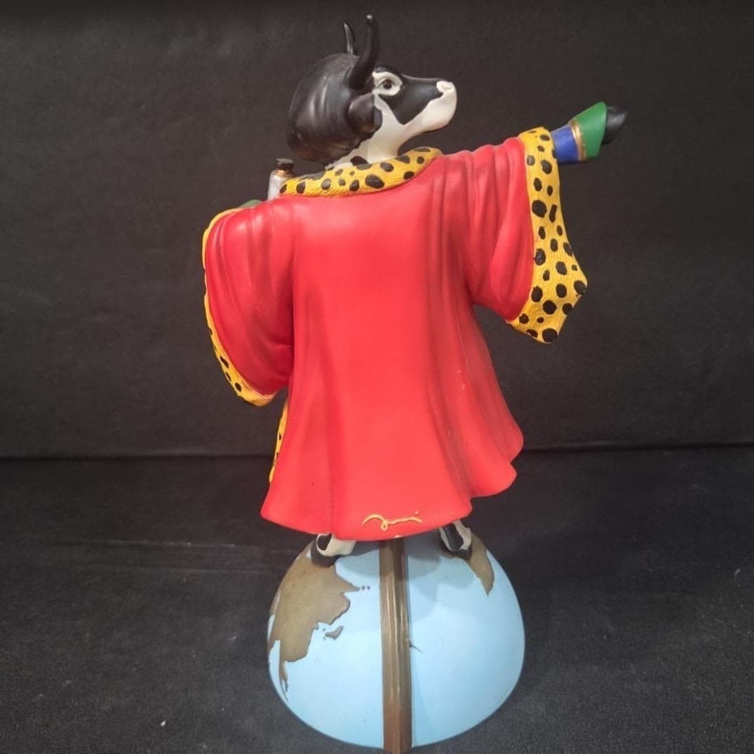 Cow Parade Cowlumbus Figurine, Westland Giftware, Statue #7730, No Box/Tag - Thumbnail 5