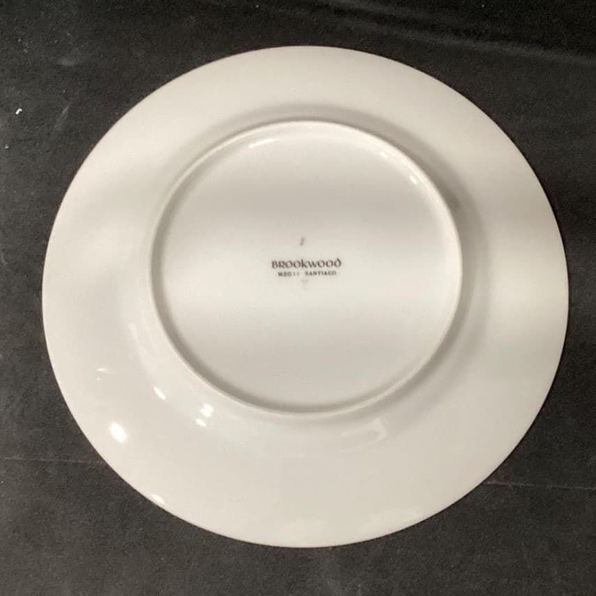Brookwood Porcelain "Santiago" Salad Plates, Set of 4, Replacement Dinnerware - Thumbnail 4