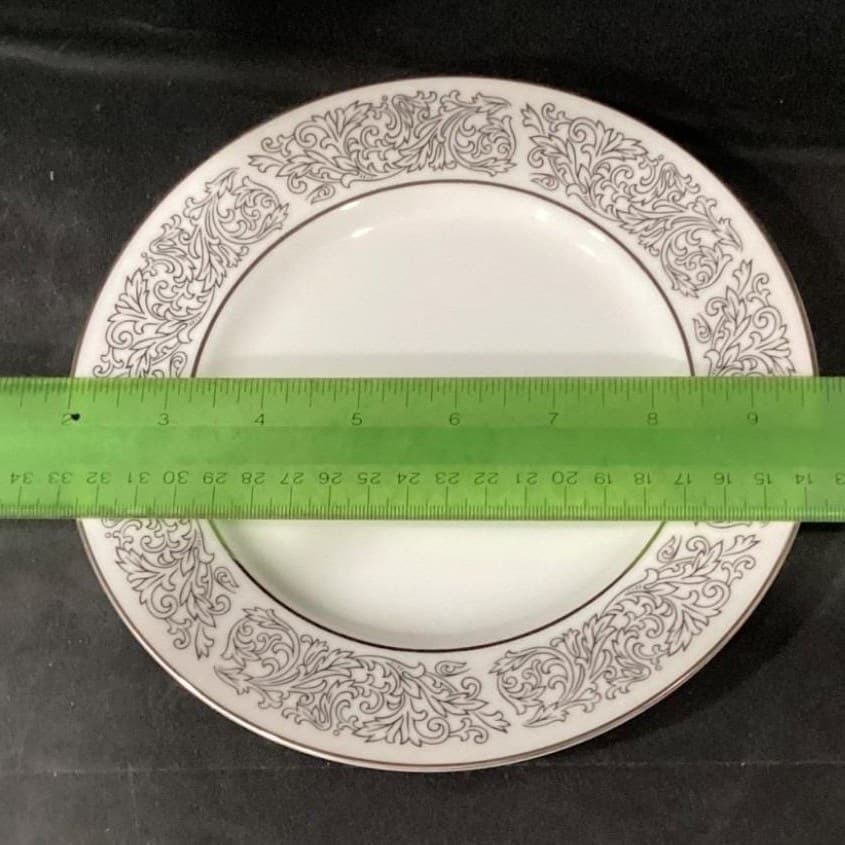Brookwood Porcelain "Santiago" Salad Plates, Set of 2, Replacement Tableware - Thumbnail 6