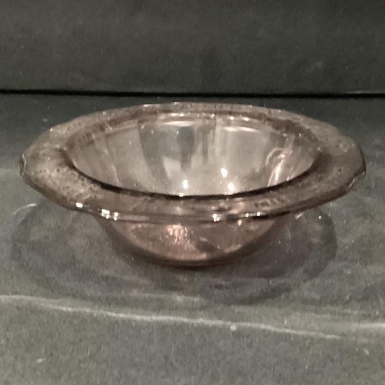 Indiana Glass Tiara Pink Mother Goose Nursery Rhyme Child's Bowl, Replacement - Thumbnail 4