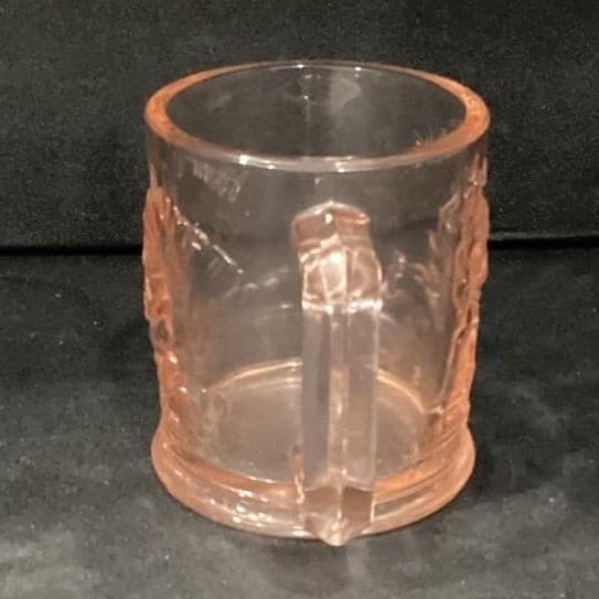 Indiana Glass Tiara Pink Nursery Rhyme Mug, Humpty Dumpty Tom Piper's Son - Thumbnail 10