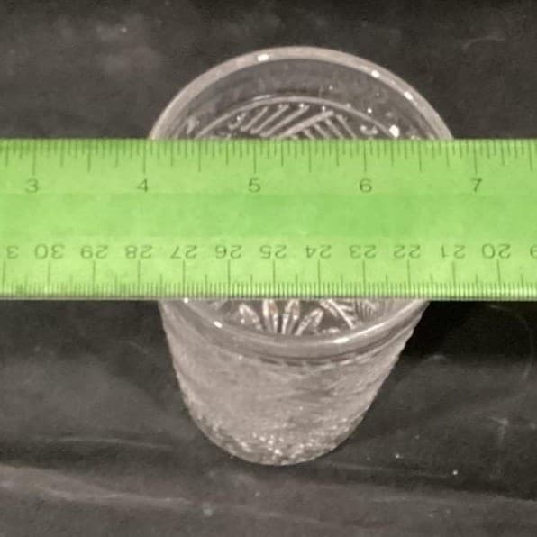 Acopa "Zion" Tumblers, Set of 4, Crisscross Textured Glasses, Modern Barware - Thumbnail 7