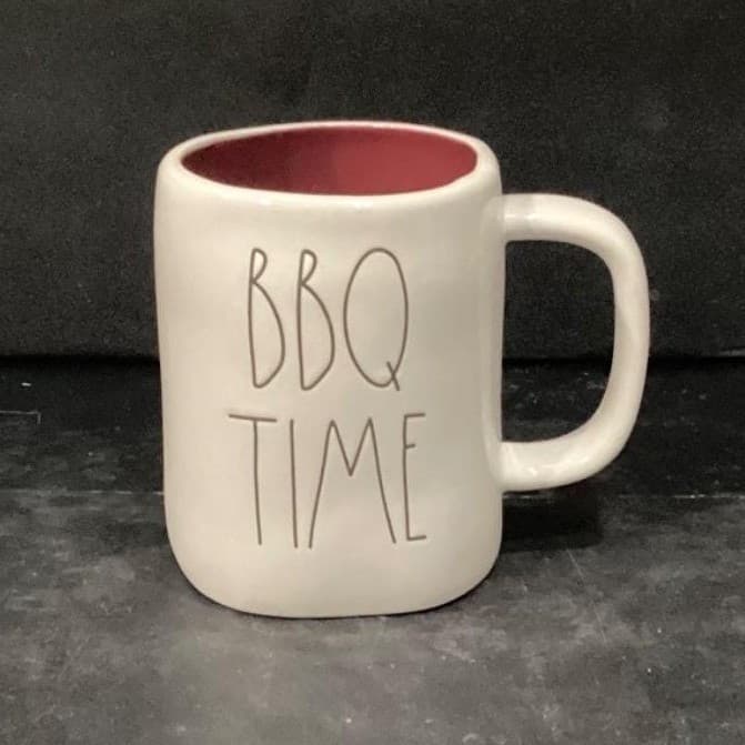 Rae Dunn BBQ Time Coffee Cup, Ceramic Artisan Collection, Replacement 16oz Mug - Thumbnail 8