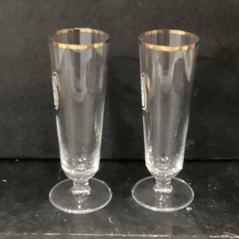 Maisel's Diat Pilsner Beer Glasses, Set of 2, Vintage Bayreuth Brewery Glassware - Thumbnail 11