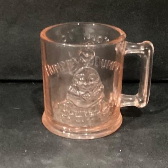 Indiana Glass Tiara Pink Nursery Rhyme Mug, Humpty Dumpty Tom Piper's Son - Thumbnail 7