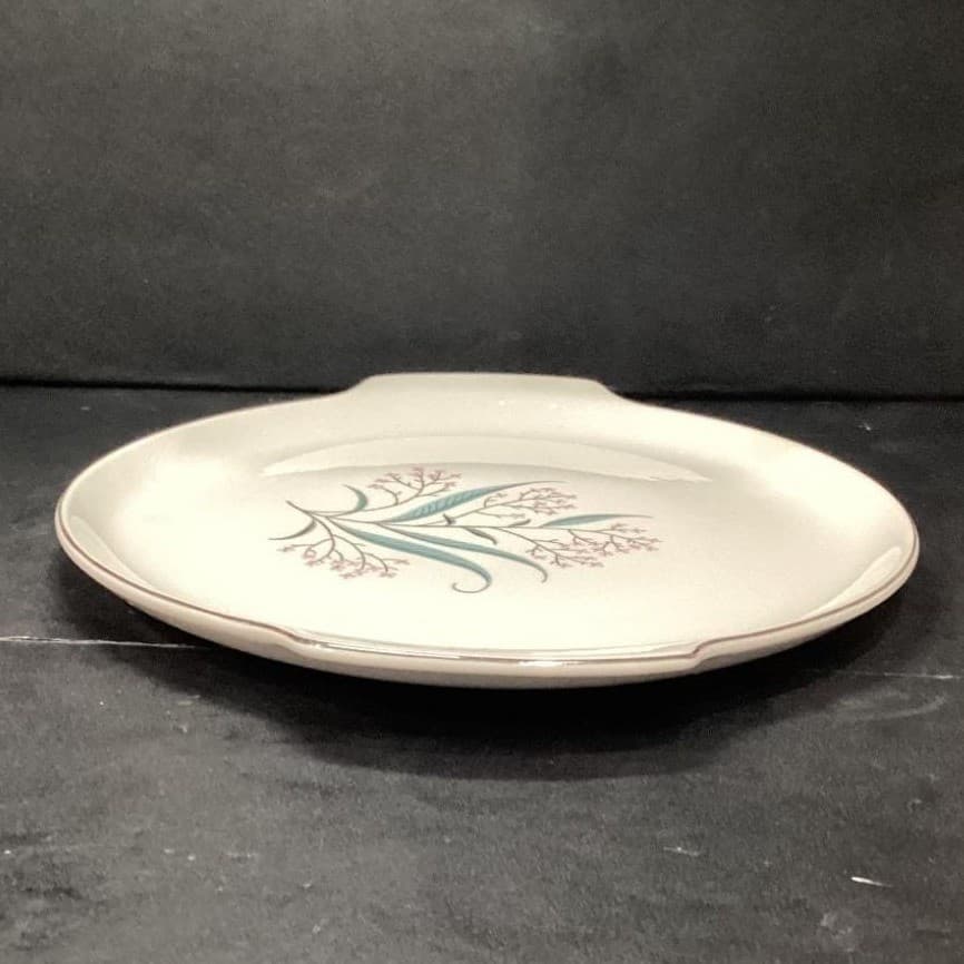 Alliance China Regal Handled Serving Tray, Vintage Hand Decorated Floral Design - Thumbnail 10