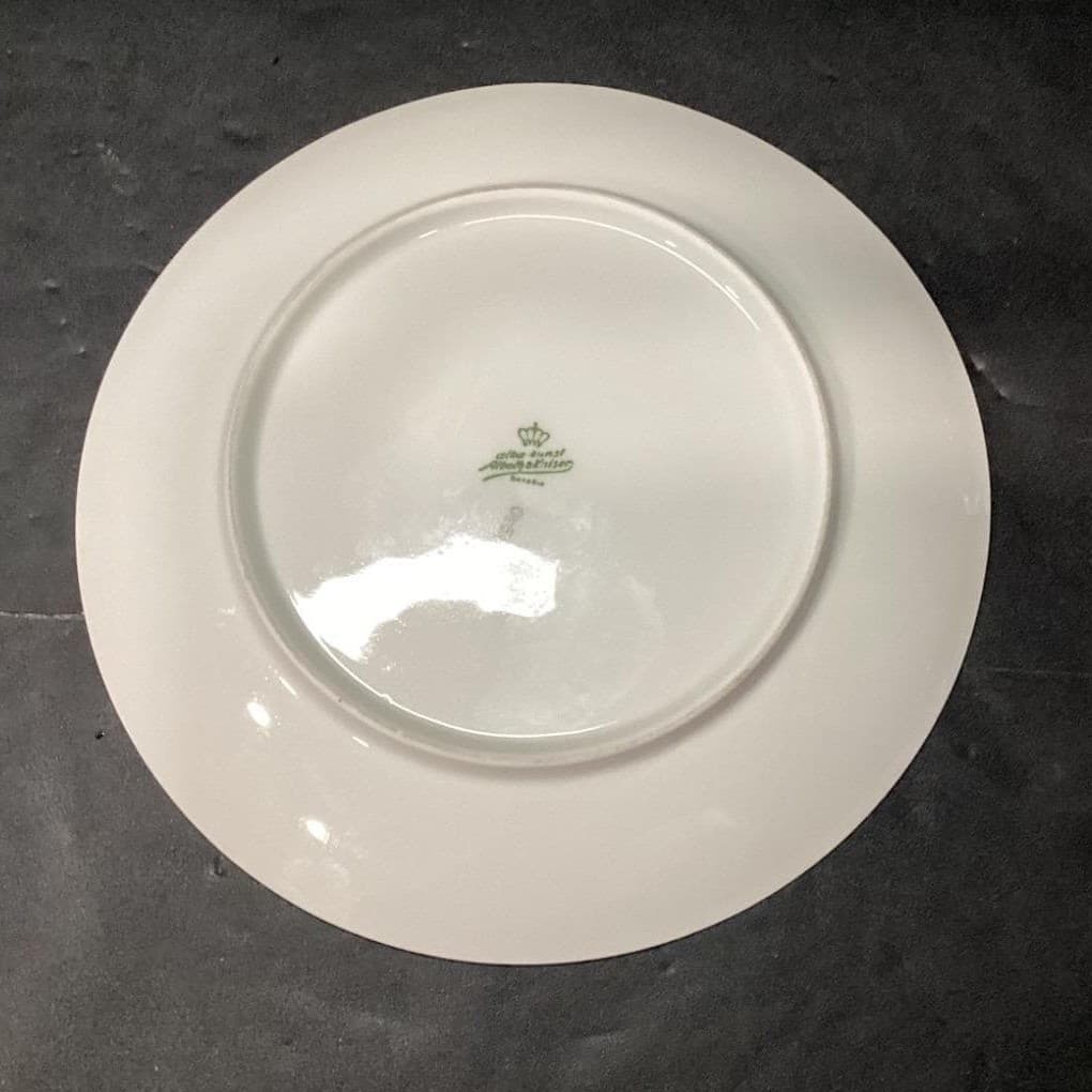 Alboth & Kaiser Bavaria Salad Plates, Set of 4, Vintage Blue Floral Tableware - Thumbnail 4