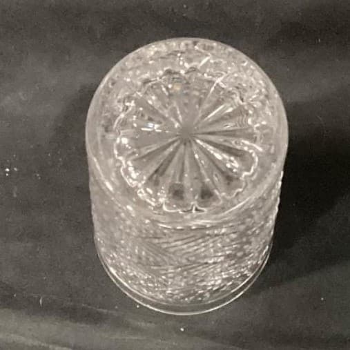 Acopa "Zion" Tumblers, Set of 4, Crisscross Textured Glasses, Modern Barware - Thumbnail 5