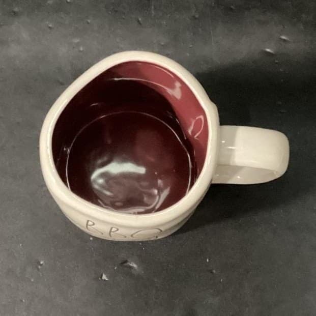Rae Dunn BBQ Time Coffee Cup, Ceramic Artisan Collection, Replacement 16oz Mug - Thumbnail 3