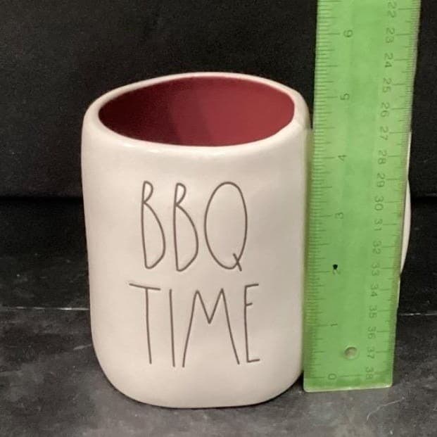 Rae Dunn BBQ Time Coffee Cup, Ceramic Artisan Collection, Replacement 16oz Mug - Thumbnail 6