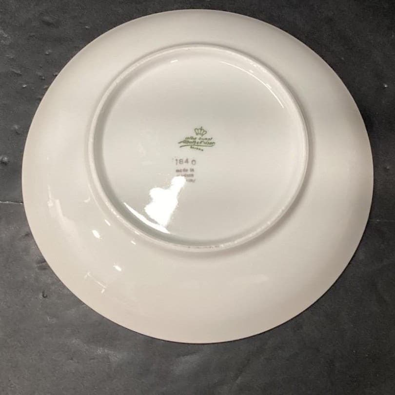 Alboth & Kaiser Bavaria Salad Bowls, Set of 2, Vintage Blue Floral Tableware - Thumbnail 4