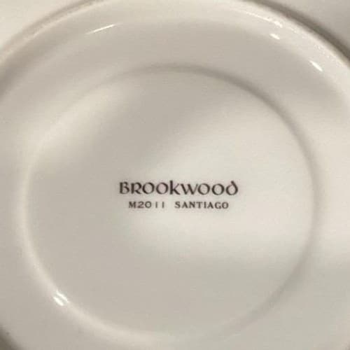 Brookwood Porcelain by Interpace Corporation M2001 Santiago 2 Cups & Saucers - Thumbnail 10
