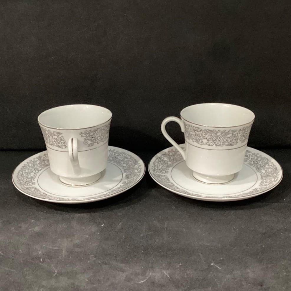 Brookwood Porcelain by Interpace Corporation M2001 Santiago 2 Cups & Saucers - Thumbnail 17
