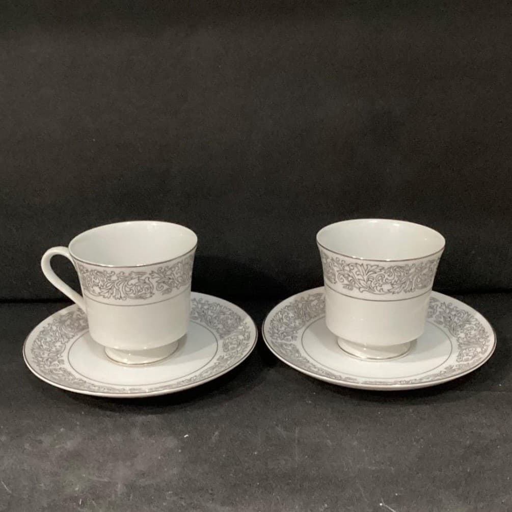Brookwood Porcelain by Interpace Corporation M2001 Santiago 2 Cups & Saucers - Thumbnail 16