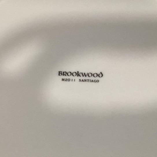 Brookwood Porcelain by Interpace Corporation M2001 Santiago 2 Dinner Plates - Thumbnail 5