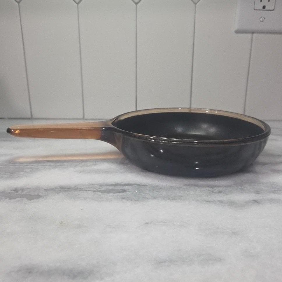 Corning Vision Amber Frying Skillet, Teflon Non Stick Pan, Replacement Cookware - Thumbnail 7