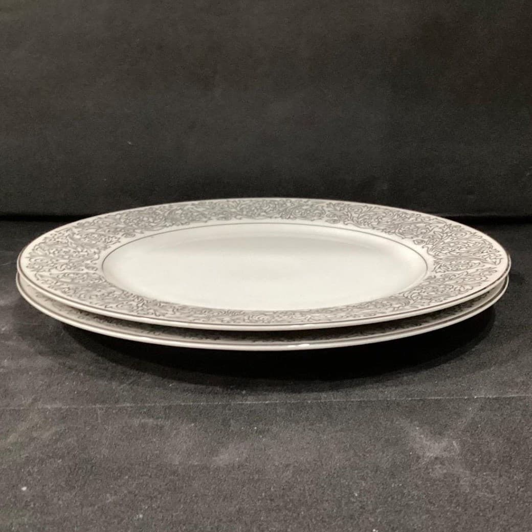 Brookwood Porcelain by Interpace Corporation M2001 Santiago 2 Dinner Plates - Thumbnail 6
