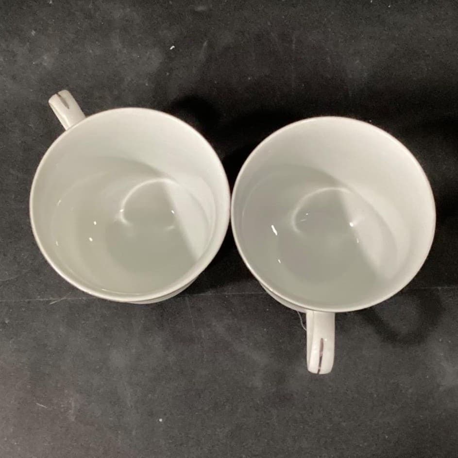 Brookwood Porcelain by Interpace Corporation M2001 Santiago 2 Cups & Saucers - Thumbnail 3