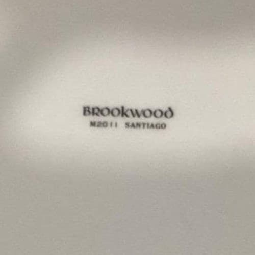 Brookwood Porcelain by Interpace Corporation M2001 Santiago 4 Dinner Plates - Thumbnail 5