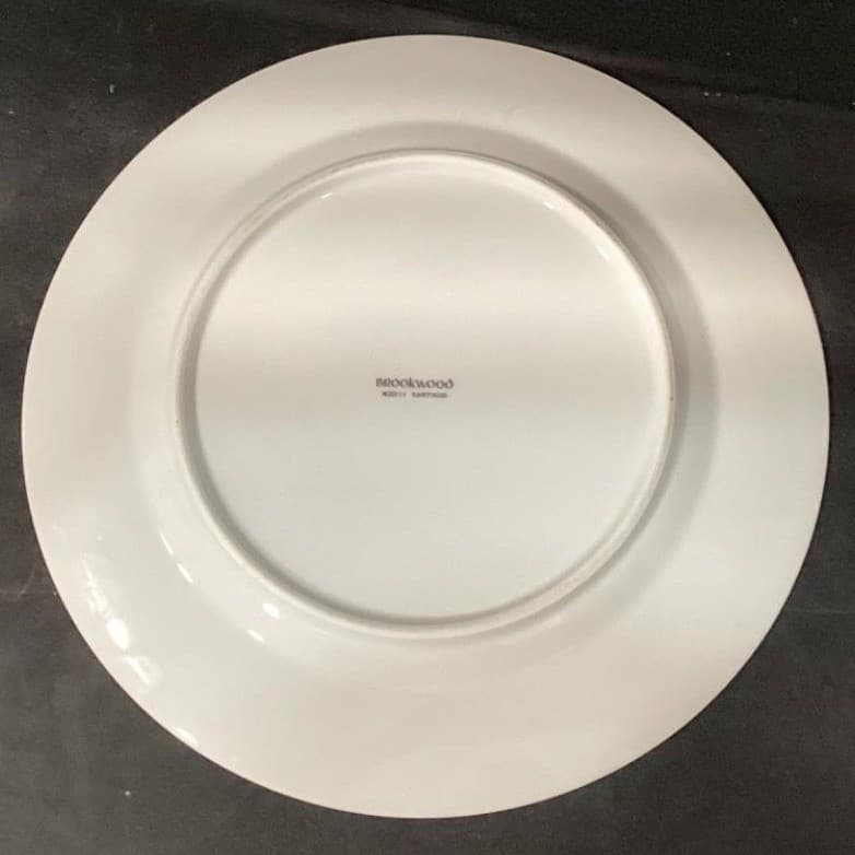 Brookwood Porcelain by Interpace Corporation M2001 Santiago 4 Dinner Plates - Thumbnail 4