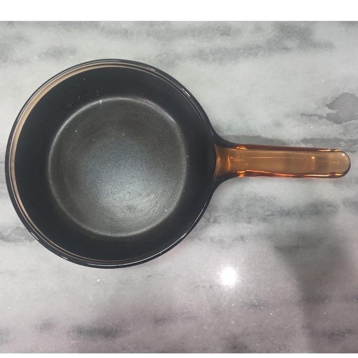 Corning Vision Amber Frying Skillet, Teflon Non Stick Pan, Replacement Cookware - Thumbnail 5