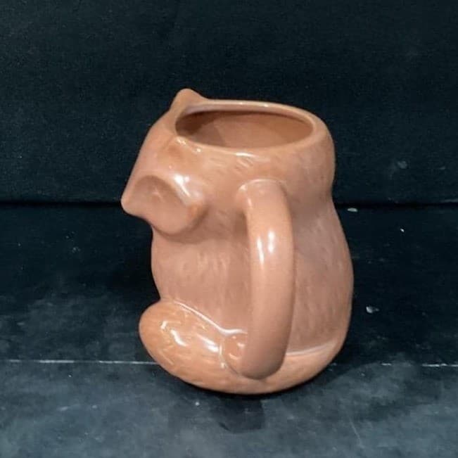 Threshold Brown Fox Figural Coffee Cup, 3D Ceramic Mug, Replacement Drinkware - Thumbnail 10