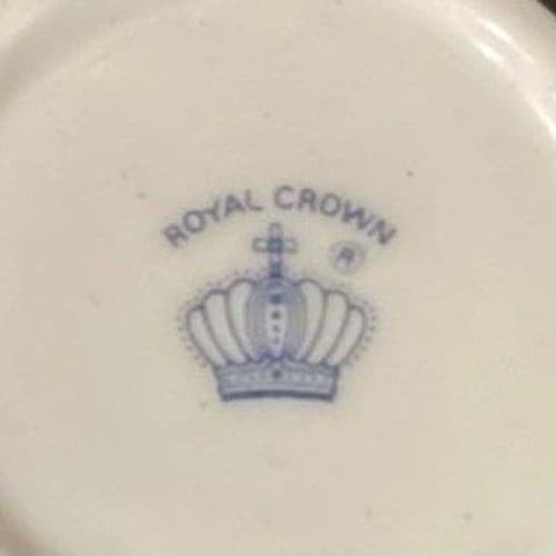 Royal Crown Arnet Demitasse Cups, Set of 4, Colorful Coffee Recipe Lettering - Thumbnail 6