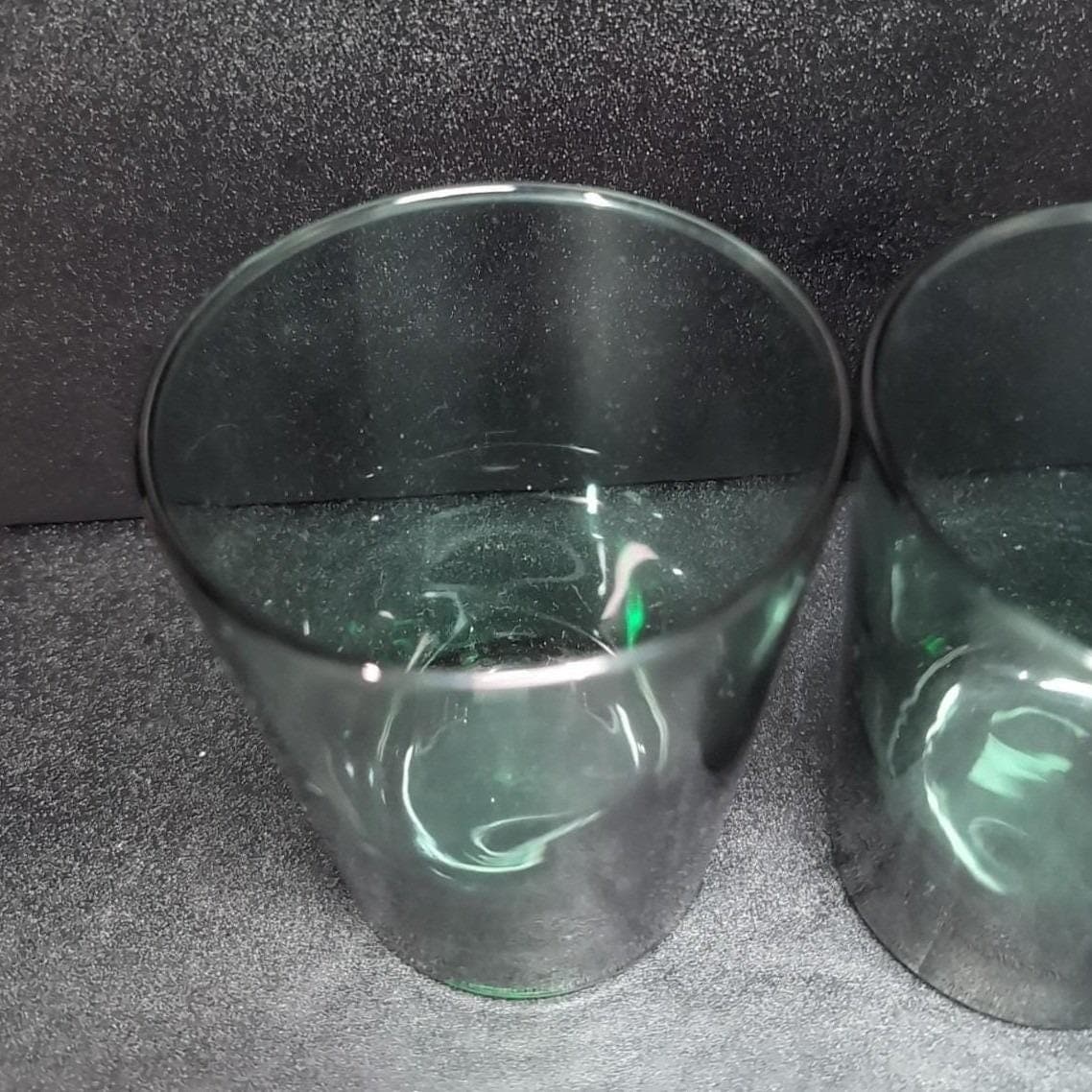 Libbey Juniper Green Glass Tumblers, Set of 2, Heavy Bottom Glasses, Drinkware - Thumbnail 6