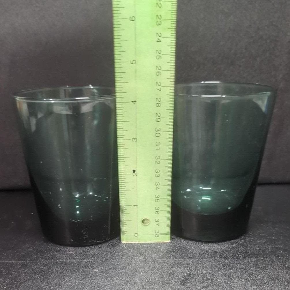 Libbey Juniper Green Glass Tumblers, Set of 2, Heavy Bottom Glasses, Drinkware - Thumbnail 9
