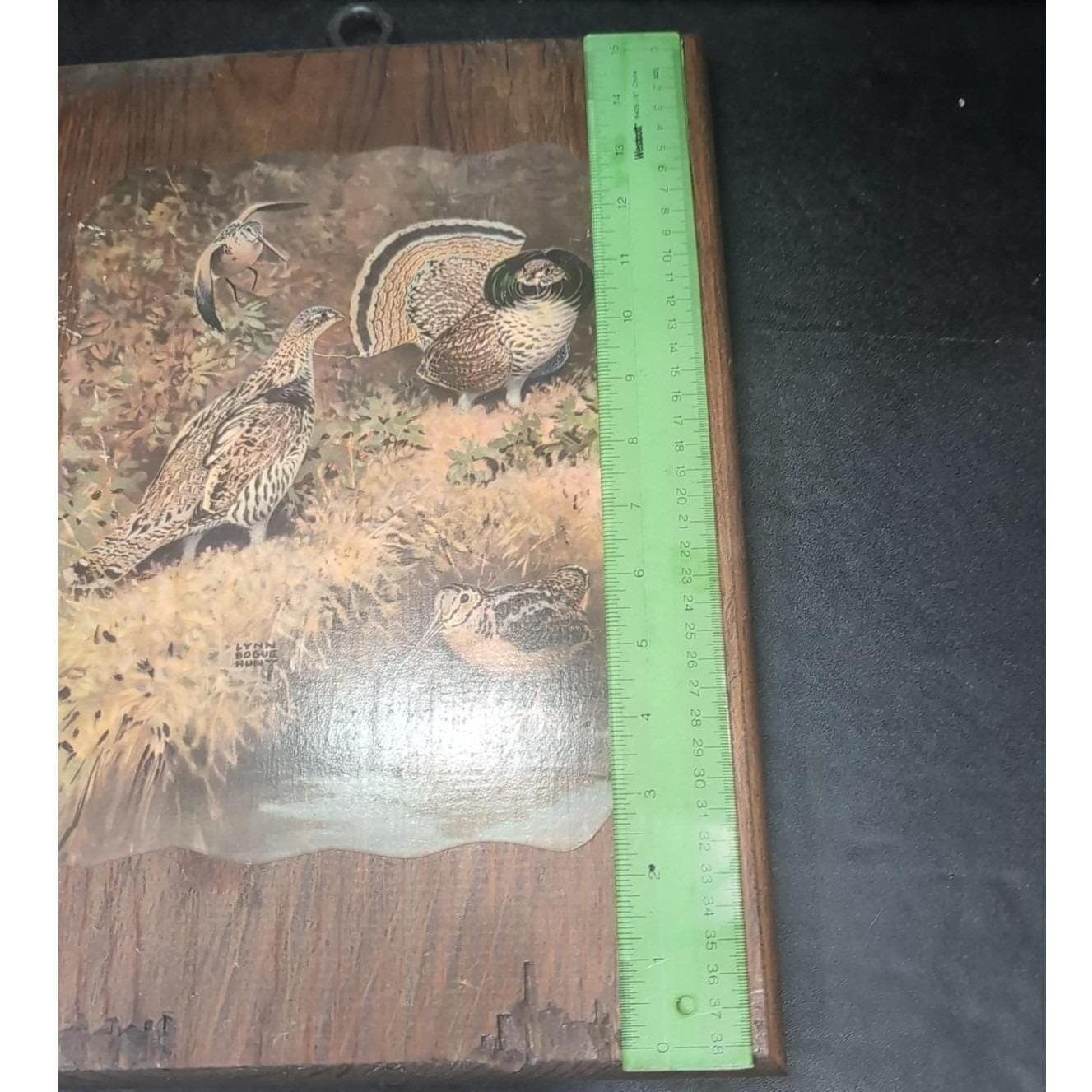 Lynn Bogue Hunt Game Birds Of America Print, Wood Paneled Artwork, Wall Hanging - Thumbnail 8