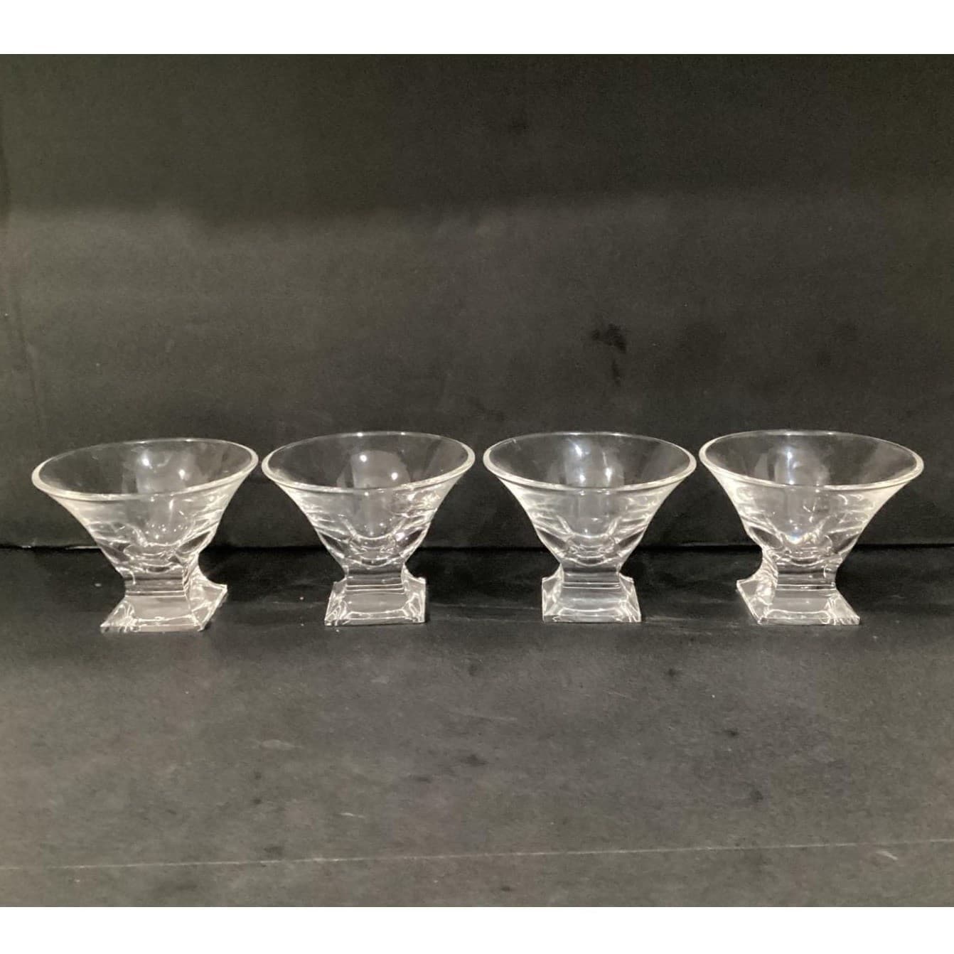 Italian Colle Crystal Cremanca Glasses, 24% Lead, Cocktail Martini, Set Of 4 - Thumbnail 11