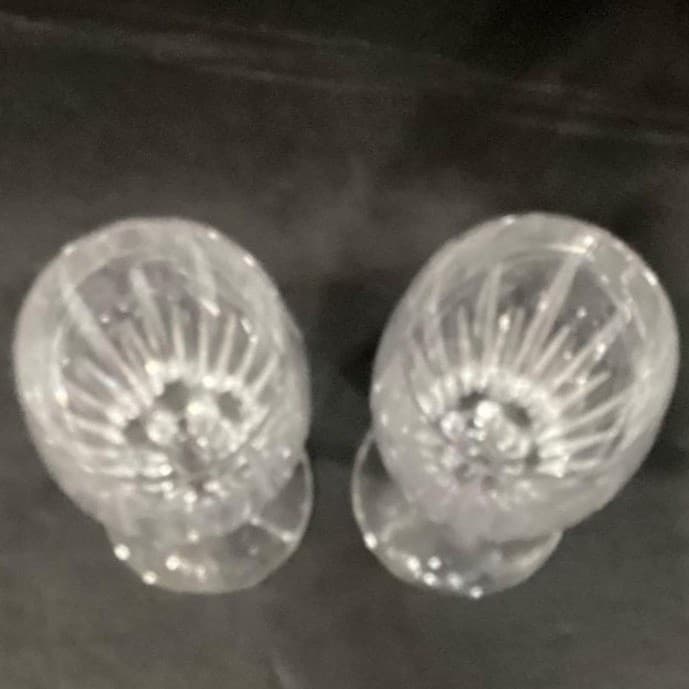 2 Mikasa Arctic Lights crystal pattern Iced Tea Glasses - Thumbnail 6