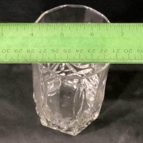2 Mikasa Arctic Lights crystal pattern Iced Tea Glasses - Thumbnail 3