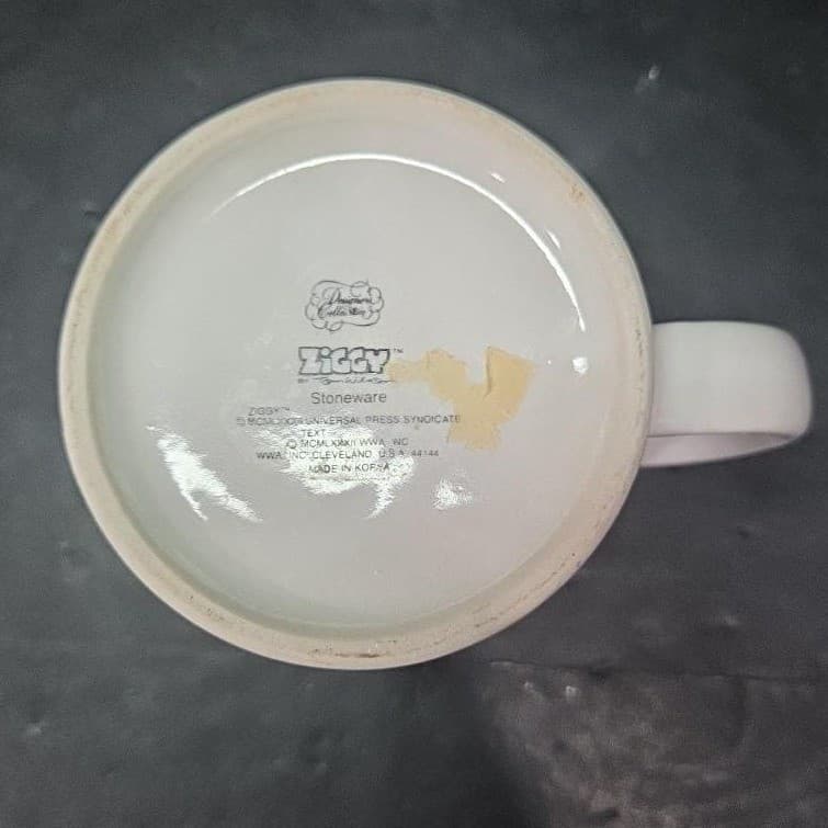 Ziggy Stoneware Coffee Cup, Florida Sunshine State Souvenir, Vintage Tom Wilson - Thumbnail 8