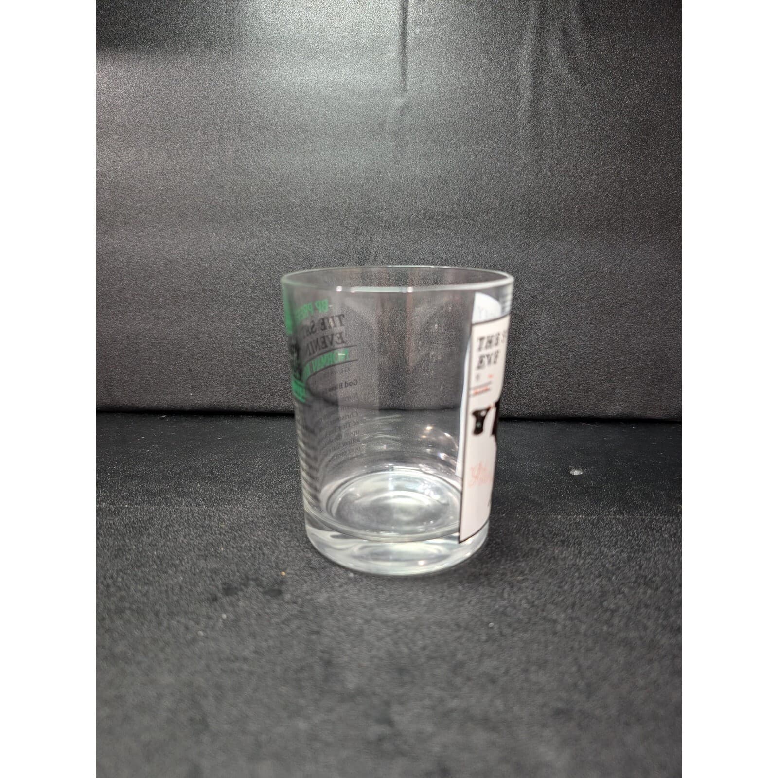 Saturday Evening Post Glass, Norman Rockwell Highball Glass, Retro Barware, 4.25 - Thumbnail 4