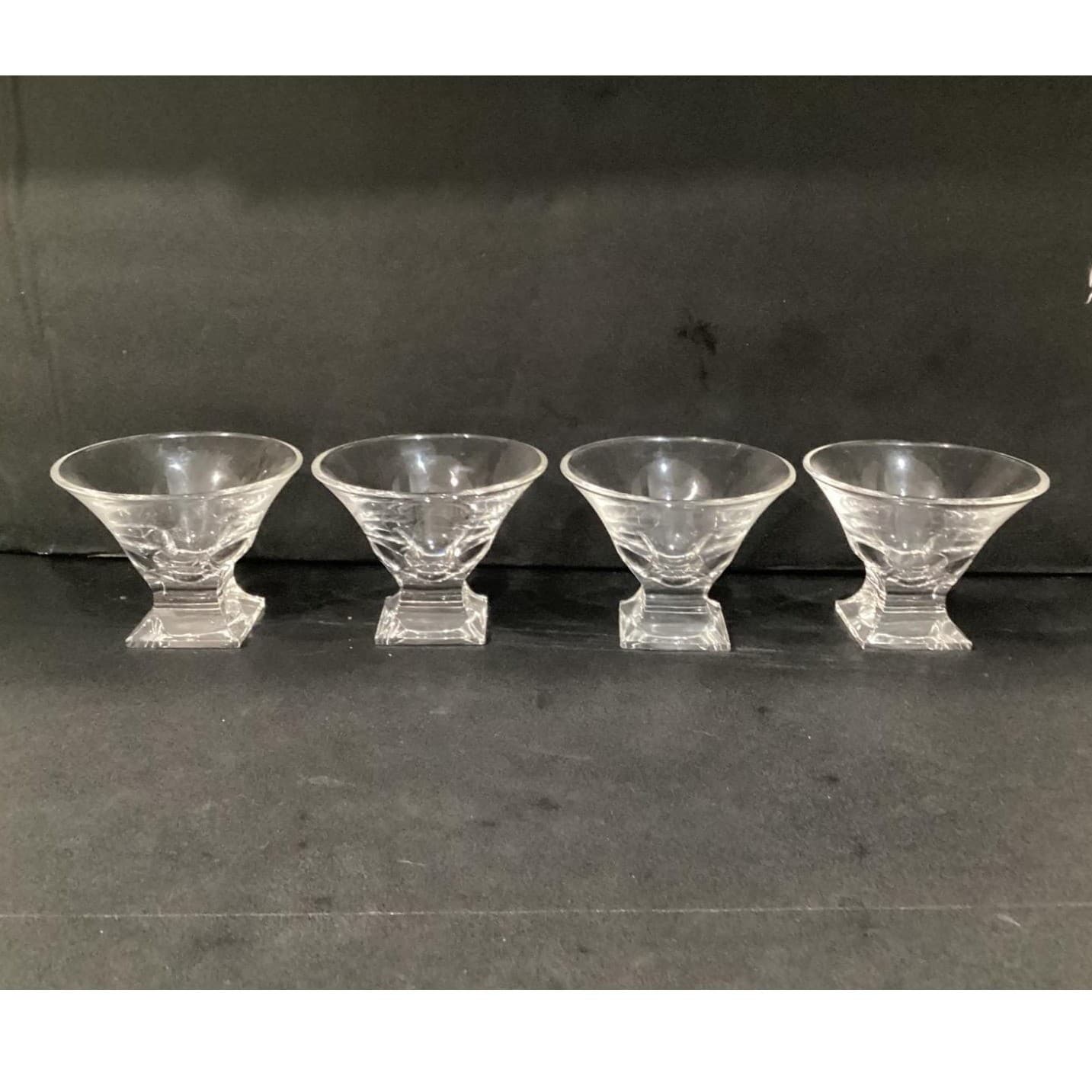 Italian Colle Crystal Cremanca Glasses, 24% Lead, Cocktail Martini, Set Of 4 - Thumbnail 10