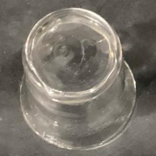 Set of 3 Paneled Clear Glass Votive Candle Holders - Thumbnail 4